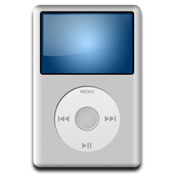 iPod Silver Icon 256x256 png
